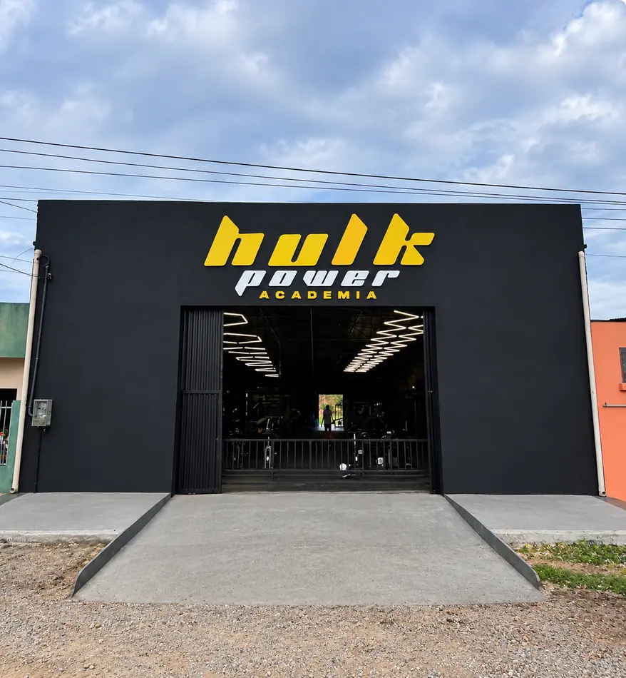 Fachada da Hulk Power Academia em Ipanguaçu/RN